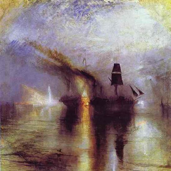 J.M.W. Turner Peace - Burial at Sea. oil painting picture